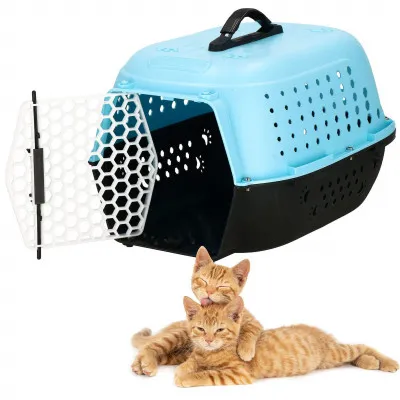 Prepravka pre psa / mačku SPRINGOS NOMAD modro-čierna