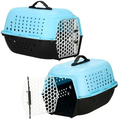 Prepravka pre psa / mačku SPRINGOS NOMAD modro-čierna