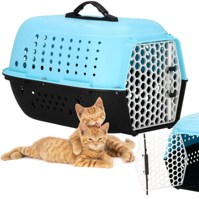 Prepravka pre psa / mačku SPRINGOS NOMAD modro-čierna