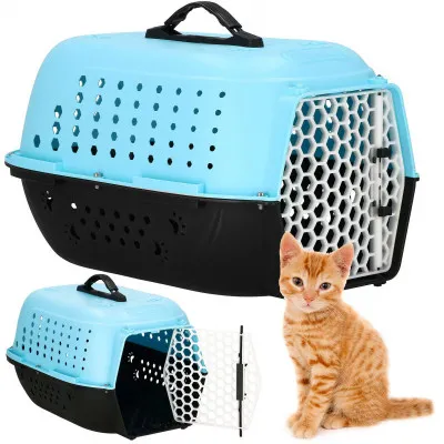 Prepravka pre psa / mačku SPRINGOS NOMAD modro-čierna