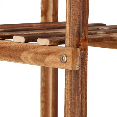 Drevený stojan na kvety SPRINGOS PLANT 8