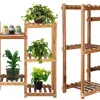 Drevený stojan na kvety SPRINGOS PLANT 8