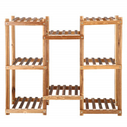 Drevený stojan na kvety SPRINGOS PLANT 8