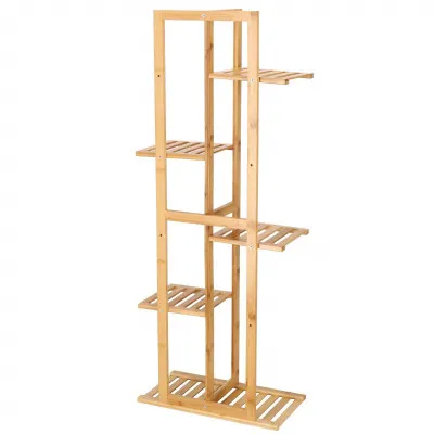 Drevený stojan na kvety SPRINGOS PLANT 6