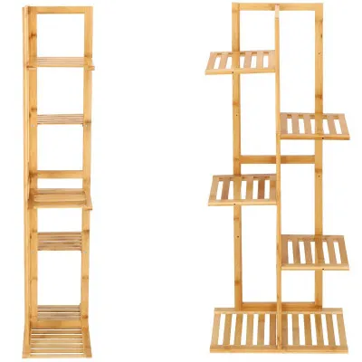 Drevený stojan na kvety SPRINGOS PLANT 6