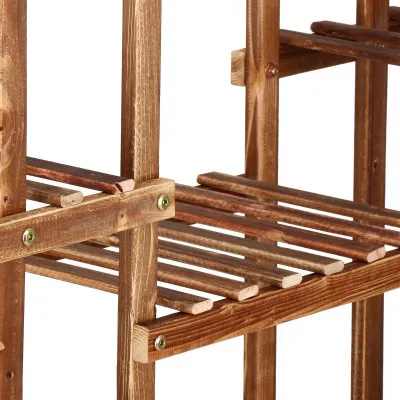 Drevený stojan na kvety SPRINGOS PLANT 12