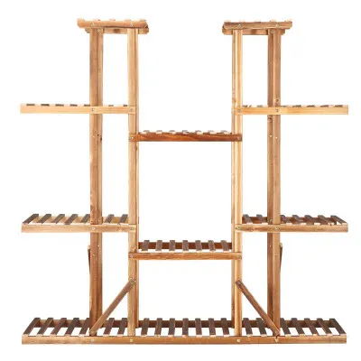 Drevený stojan na kvety SPRINGOS PLANT 12