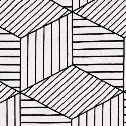 Úložný box 35l, bielo-čierne tvary SPRINGOS HA0106