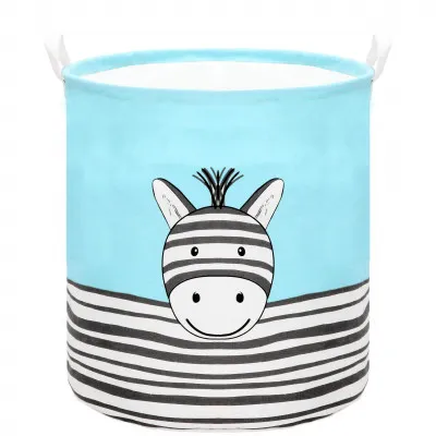 Úložný koš 80l, zebra SPRINGOS HA0109