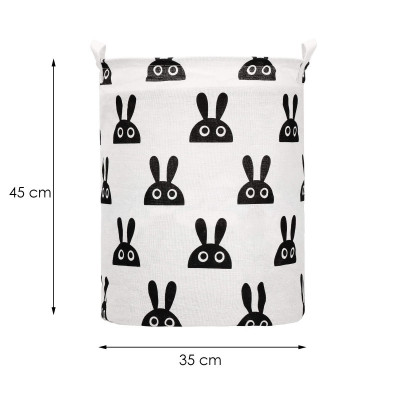 Úložný kôš 55L, králiky SPRINGOS HA0120