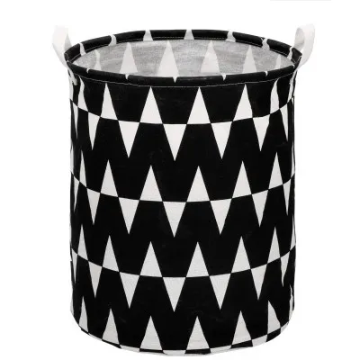 Úložný kôš 55L, čierne pruhy SPRINGOS HA0122