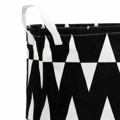 Úložný kôš 55L, čierne pruhy SPRINGOS HA0122