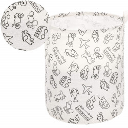 Úložný kôš 55L, dopravné prostriedky SPRINGOS HA0123