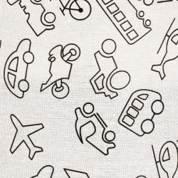 Úložný kôš 55L, dopravné prostriedky SPRINGOS HA0123