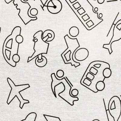 Úložný kôš 55L, dopravné prostriedky SPRINGOS HA0123