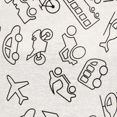 Úložný kôš 55L, dopravné prostriedky SPRINGOS HA0123