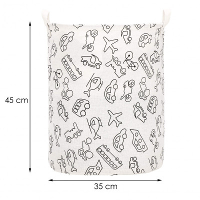 Úložný kôš 55L, dopravné prostriedky SPRINGOS HA0123