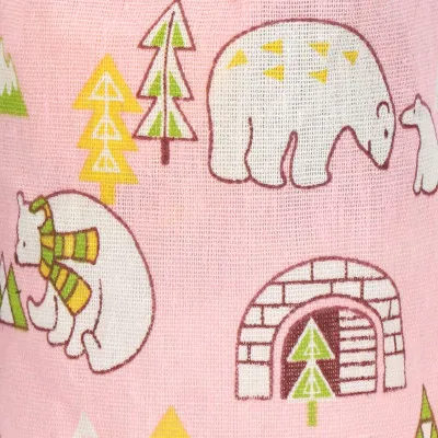 Úložný vak 24l, ružový s medveďmi SPRINGOS HA0131