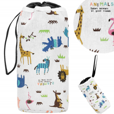 Úložný vak 24l, prérie so zvieratami SPRINGOS HA0132