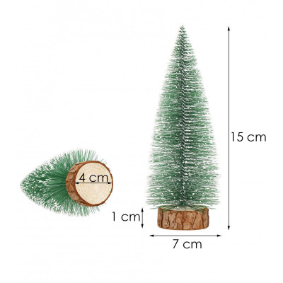 Vianočný stromček na kmienku 15 cm