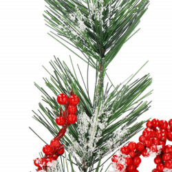 Vetvička s jarabinami a šiškou 58 cm