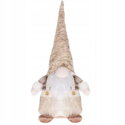 Škriatok GNOM 35 cm s béžovou čiapkou