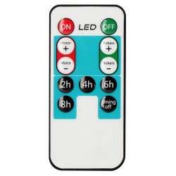 Laserový projektor 20 motívov, ovládač, časovač, IP44