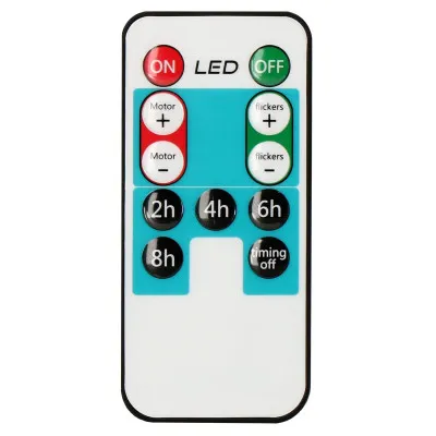 Laserový projektor 20 motívov, ovládač, časovač, IP44