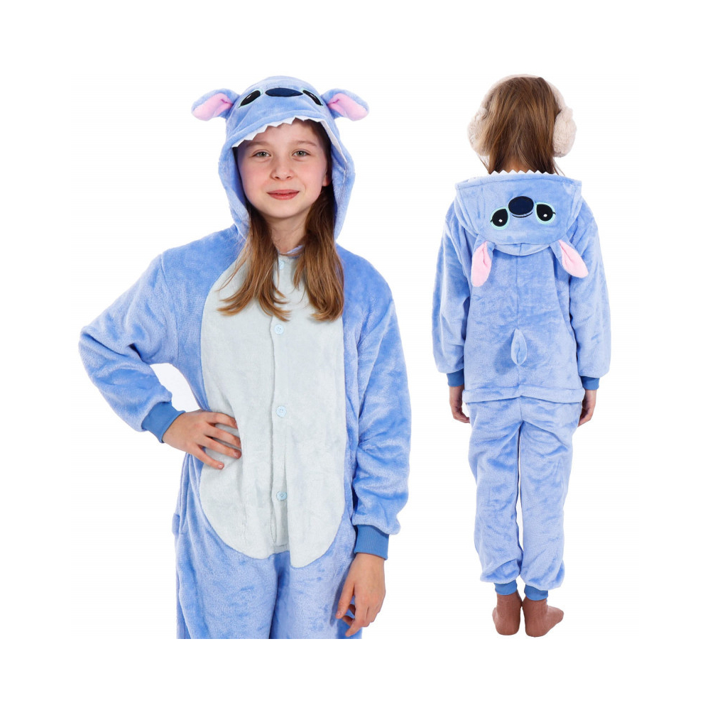 Pyžamo Kigurumi Sticth modré, vel. 120-130 cm SPRINGOS