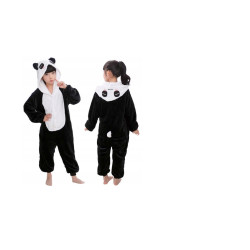 Pyžamo Kigurumi Panda čierno-biele, veľ. 125-140 cm SPRINGOS