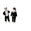 Pyžamo Kigurumi Panda čierno-biele, veľ. 125-140 cm SPRINGOS
