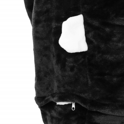 Pyžamo Kigurumi Panda čierno-biele, veľ. 125-140 cm SPRINGOS