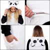 Pyžamo Kigurumi Panda čierno-biele, veľ. M SPRINGOS