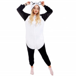 Pyžamo Kigurumi Panda čierno-biele, veľ. M SPRINGOS