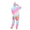 Pyžamo Kigurumi Jednorožec farebné, veľ. S PRINGOS