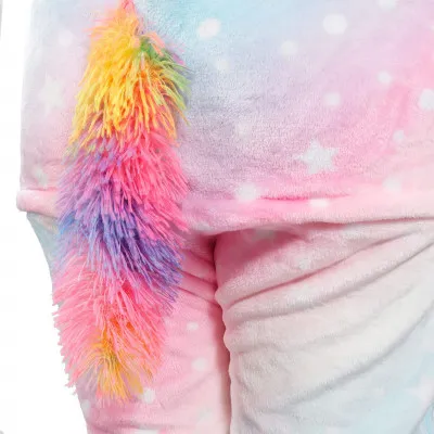 Pyžamo Kigurumi Jednorožec farebné, veľ. S PRINGOS