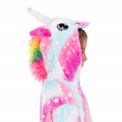 Pyžamo Kigurumi Jednorožec ružovo-biele, veľ. 130-140 cm SPRINGOS