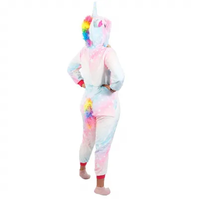 Pyžamo Kigurumi Jednorožec farebné, veľ. M PRINGOS