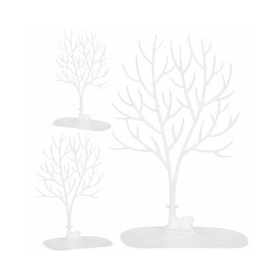 Stojan na šperky SPRINGOS DEER 2 biely