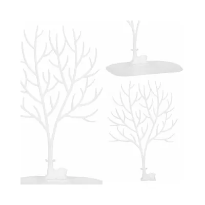 Stojan na šperky SPRINGOS DEER 2 biely