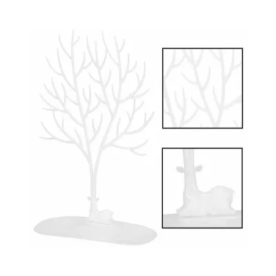 Stojan na šperky SPRINGOS DEER 2 biely