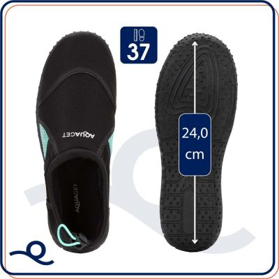 Topánky do vody dámske veľ. 37 AQUAGET AQ0060 čierne