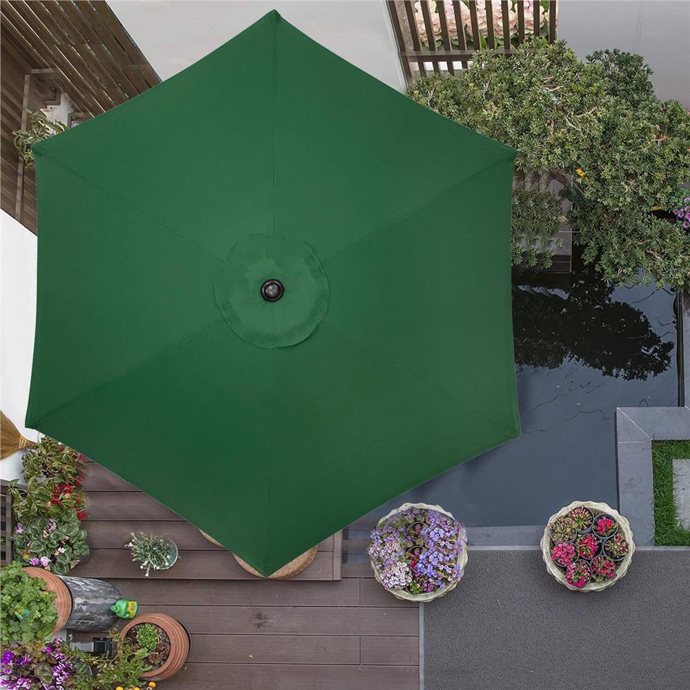 Záhradný slnečník 250 cm, tmavo šedý SPRINGOS SUNNY GU0021