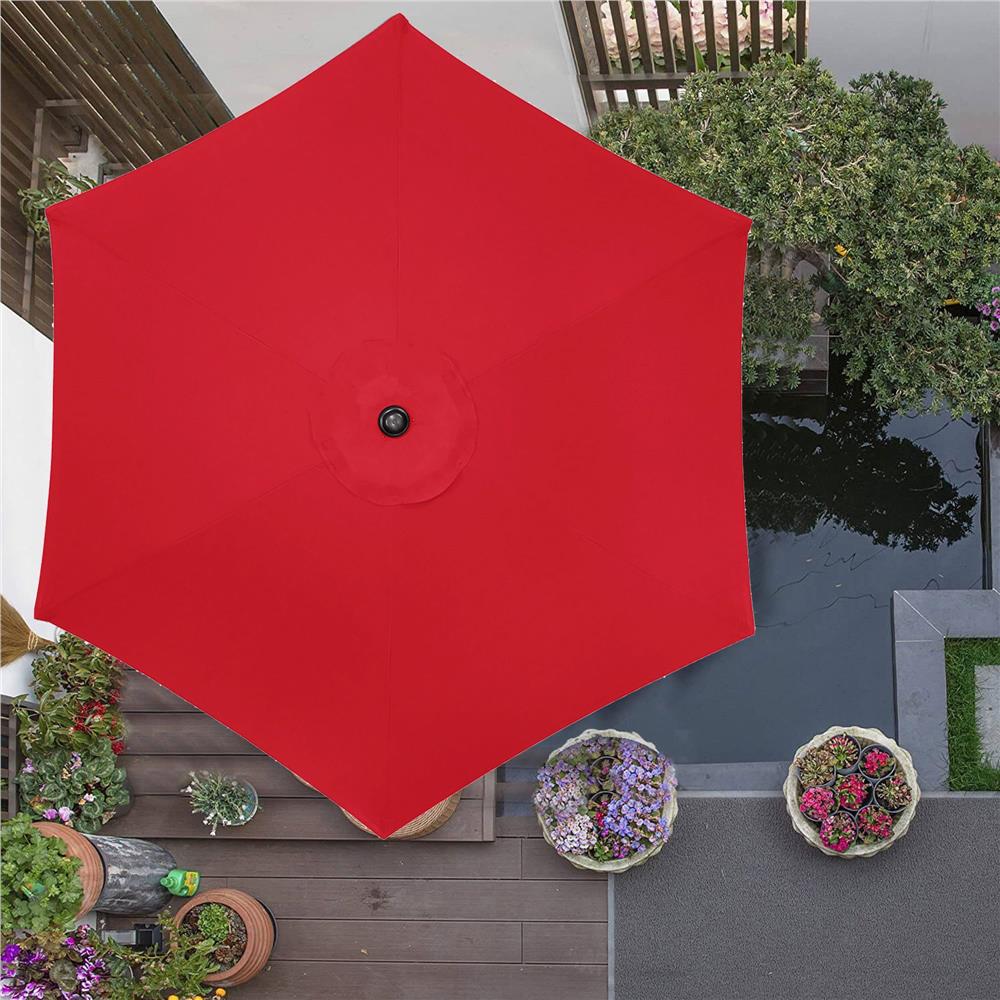 Záhradný slnečník 250 cm, tmavo šedý SPRINGOS SUNNY GU0021