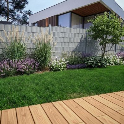 Plotová páska 19cm x 50m + spony SPRINGOS FN0010 svetlo šedá