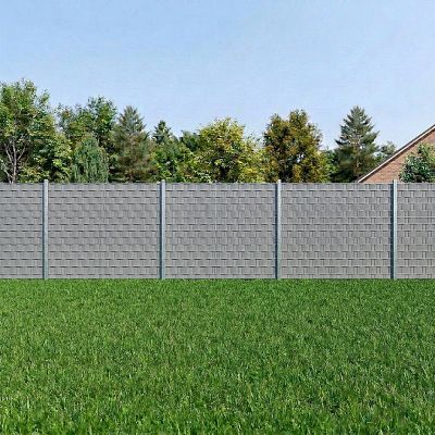Plotová páska 4,75 cm x 50 m + spony SPRINGOS FN0013 svetlo šedá