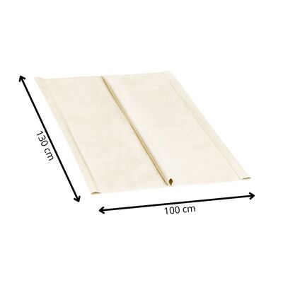 Poťah sedadla pre záhradné hojdačky 130X100 cm SPRINGOS GS0027S ecru