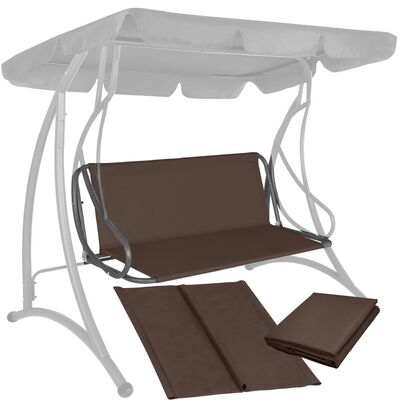 Poťah sedadla pre záhradné hojdačky 160X100 cm SPRINGOS GS0004S hnedý