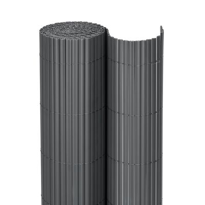 PVC zástena 1,8x5 m na balkón plot SPRINGOS GA0240 sivá