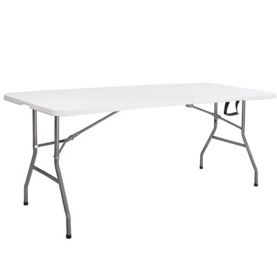 Skladací cateringový stôl 180x74 cm SPRINGOS RAUT GF0108 biely